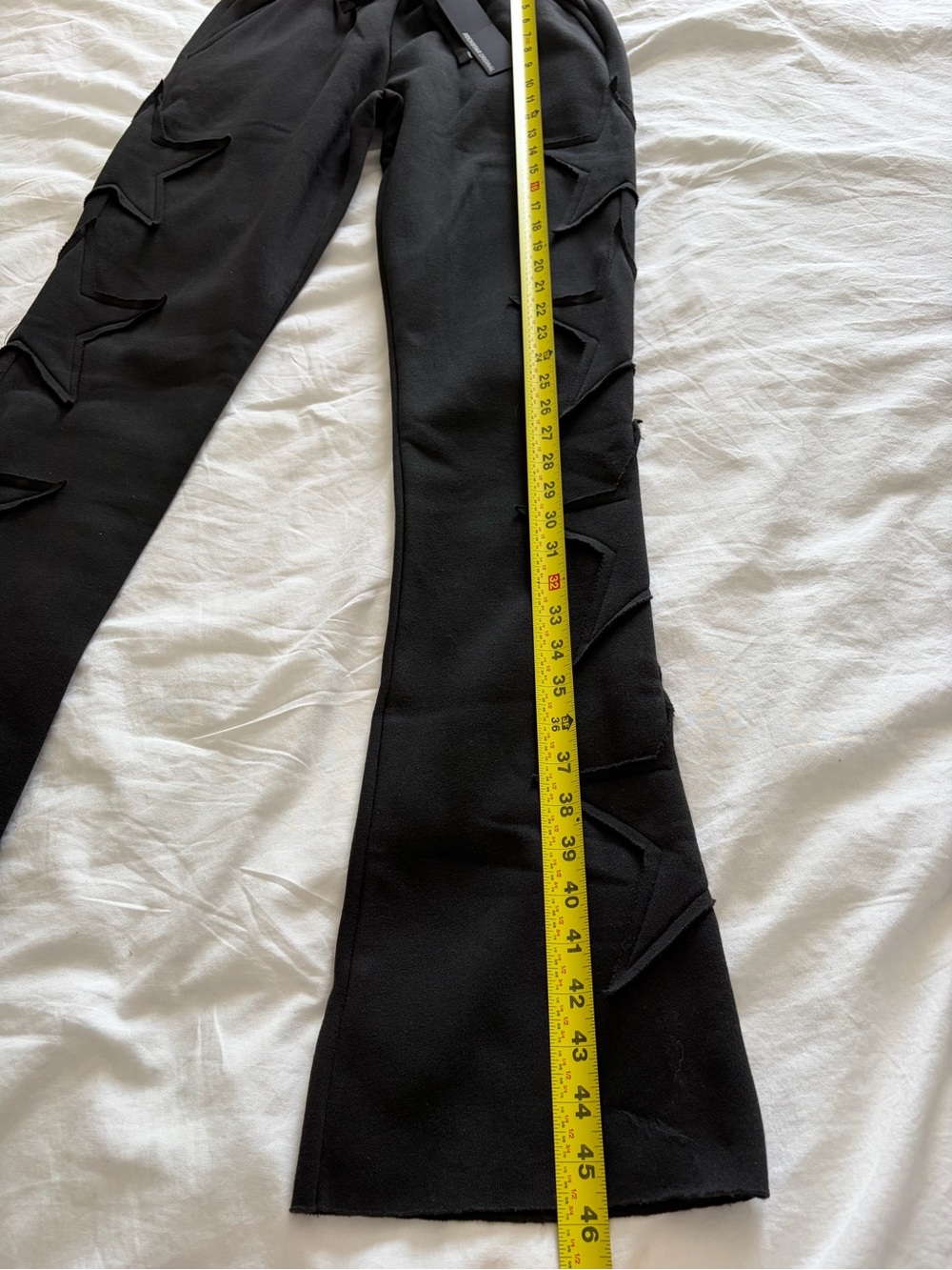 Rockstar Original Women’s Sinayah Black Stacked Star Track Pants Medium NWT - Picture 12 of 14